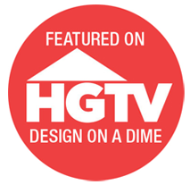 Featured On HGTV - Design On A Dime